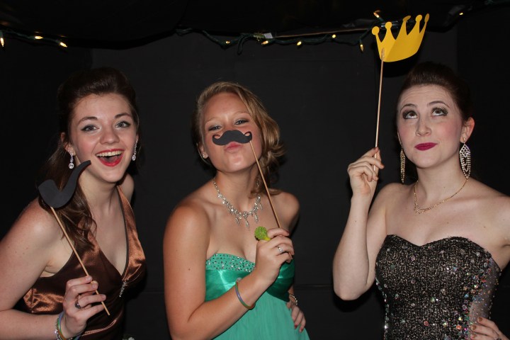 Nathan McCall was the official photographer at the dance.  He ran the photo booth and took candids of the actual dance.  Here are Jami and her friends Meagan and Rachel.